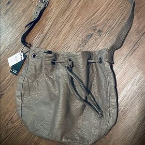 Rusty Vegan Leather Crossbody Bag